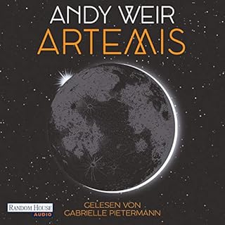 Artemis Audiolibro Por Andy Weir arte de portada