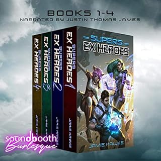 Supers: Ex Heroes Boxset: Books 1-4 Plus Shorts Audiolibro Por Jamie Hawke arte de portada