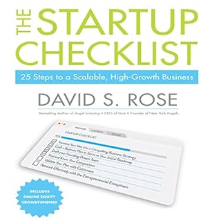 The Startup Checklist Audiobook By David S. Rose cover art