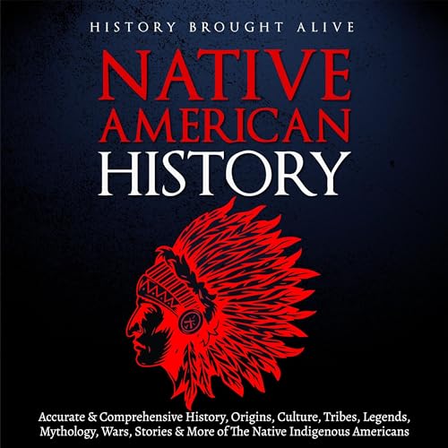 Native American History Audiobook By History Brought Alive cover art