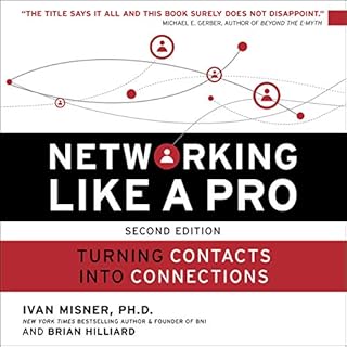 Networking Like a Pro Audiolibro Por Ivan Misner PhD, Brian Hilliard arte de portada