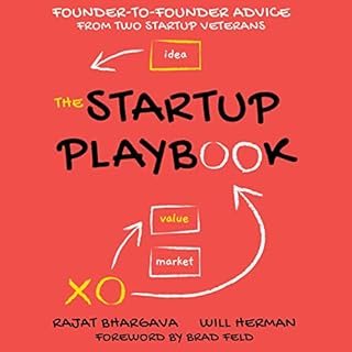 The Startup Playbook (2nd Edition) Audiobook By Rajat Bhargava, Will Herman cover art