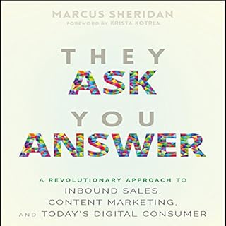 They Ask You Answer Audiolibro Por Marcus Sheridan arte de portada