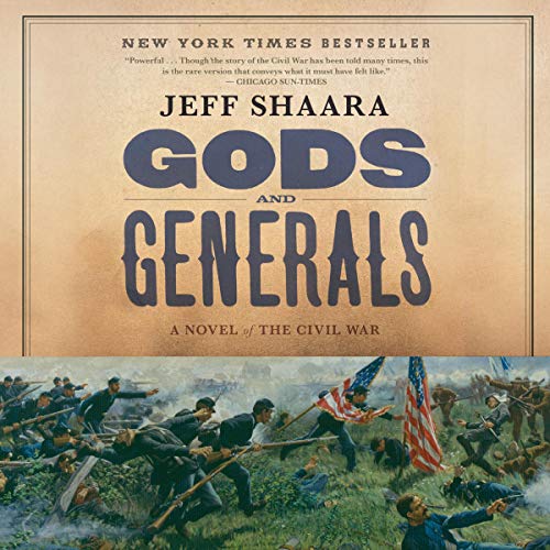 Gods and Generals Audiolibro Por Jeff Shaara arte de portada