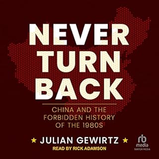 Never Turn Back Audiolibro Por Julian Gewirtz arte de portada