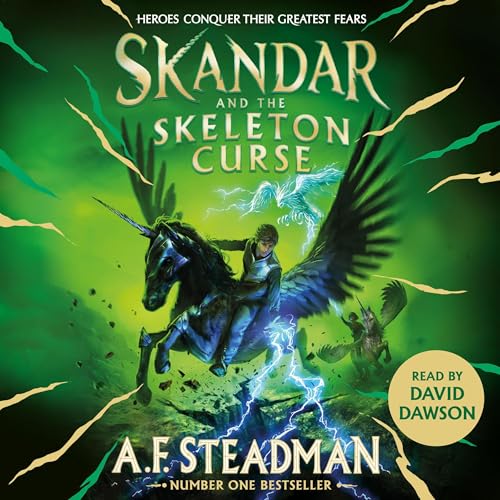 Skandar and the Skeleton Curse Audiobook By A.F. Steadman cover art