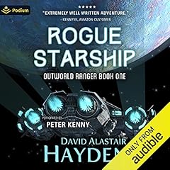 Rogue Starship Audiolibro Por David Alastair Hayden arte de portada