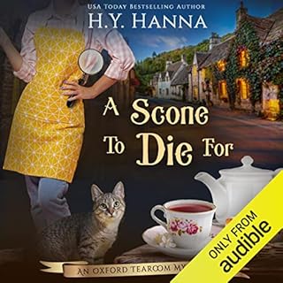 A Scone to Die For Audiobook By H.Y. Hanna cover art