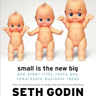 Small Is the New Big Audiolibro Por Seth Godin arte de portada