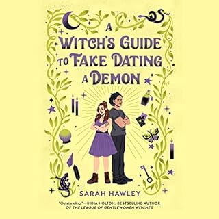 A Witch's Guide to Fake Dating a Demon Audiobook By Sarah Hawley cover art