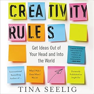 Creativity Rules Audiolibro Por Tina Seelig arte de portada