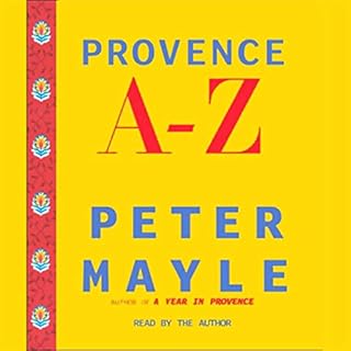 Provence A-Z Audiolibro Por Peter Mayle arte de portada