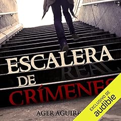 Diseño de la portada del título Escalera de crímenes