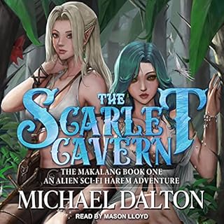 The Scarlet Cavern Audiolibro Por Michael Dalton arte de portada