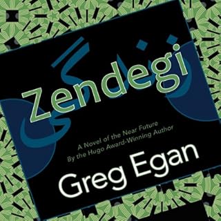 Zendegi Audiolibro Por Greg Egan arte de portada