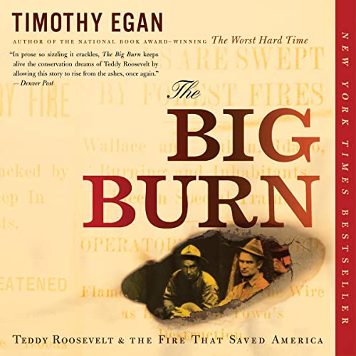 The Big Burn Audiobook By Timothy Egan cover art