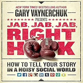 Jab, Jab, Jab, Right Hook Audiolibro Por Gary Vaynerchuk arte de portada