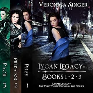 Lycan Legacy, Books 1, 2, 3 Audiolibro Por Veronica Singer arte de portada