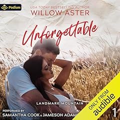 Unforgettable Audiolibro Por Willow Aster arte de portada