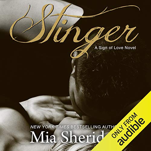 Stinger Audiolibro Por Mia Sheridan arte de portada