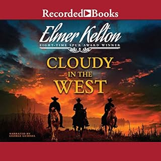 Cloudy in the West Audiobook By Elmer Kelton cover art