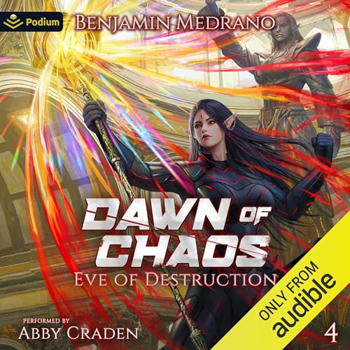 Dawn of Chaos Audiolibro Por Benjamin Medrano arte de portada