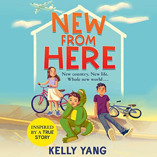 New from Here Audiolivro Por Kelly Yang capa