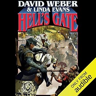 Hell's Gate Audiolibro Por David Weber, Linda Evans arte de portada