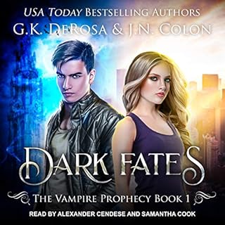 Dark Fates Audiolibro Por G.K. DeRosa, J.N. Colon arte de portada