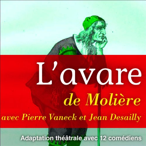 L'avare Audiolibro Por Molière arte de portada