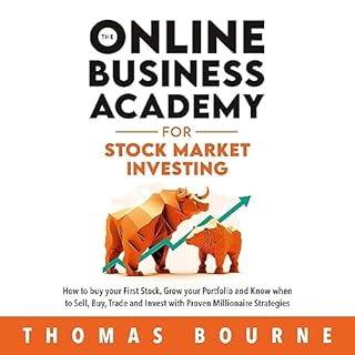 The Online Business Academy for Stock Market Investing Audiolibro Por Thomas Bourne arte de portada