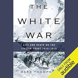 The White War Audiolibro Por Mark Thompson arte de portada