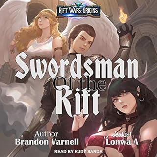 Swordsman of the Rift Audiolibro Por Brandon Varnell arte de portada