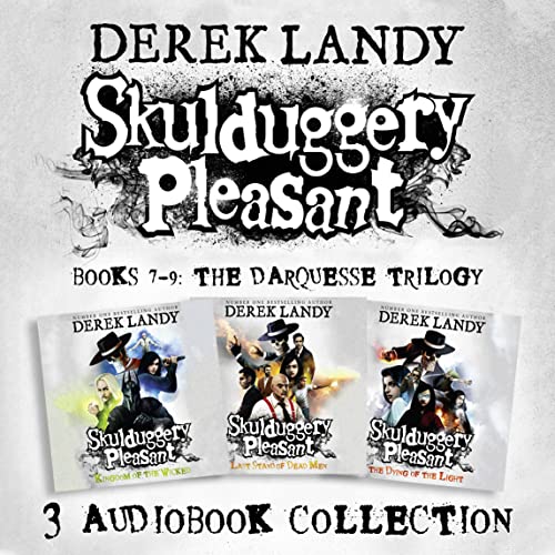 Skulduggery Pleasant: Audio Collection Books 7-9: The Darquesse Trilogy Audiolibro Por Derek Landy arte de portada