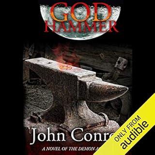 God Hammer Audiolibro Por John Conroe arte de portada