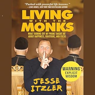 Living with the Monks Audiobook By Jesse Itzler cover art