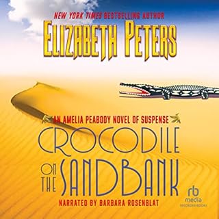 Crocodile on the Sandbank Audiobook By Elizabeth Peters cover art