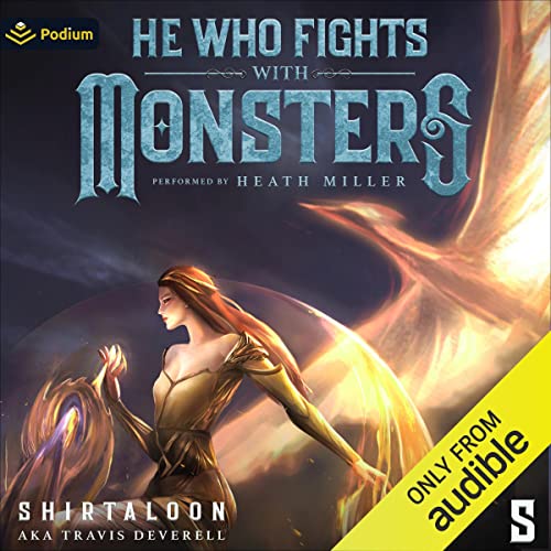 He Who Fights with Monsters 5 Audiolibro Por Shirtaloon, Travis Deverell arte de portada