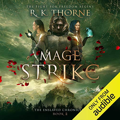 Mage Strike Audiolibro Por R. K. Thorne arte de portada