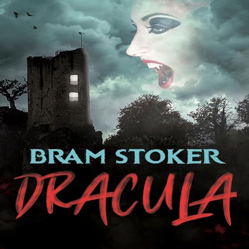 Dracula Audiolibro Por Bram Stoker arte de portada