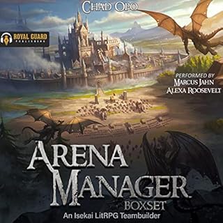 Arena Manager Boxset Audiobook By Chad Opo cover art