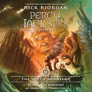 The Sea of Monsters Audiobook By Rick Riordan cover art