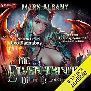 Djinn Unleashed Audiolibro Por Mark Albany arte de portada