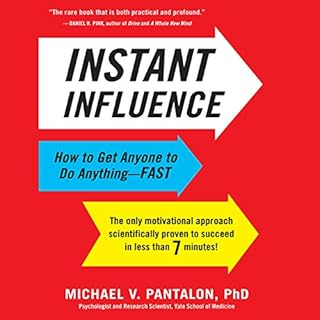 Instant Influence Audiobook By Michael V. Pantalon cover art