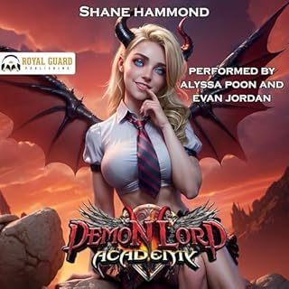 Demon Lord Academy Audiolibro Por Shane Hammond arte de portada