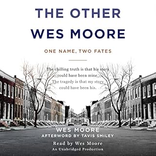 The Other Wes Moore Audiolibro Por Wes Moore, Tavis Smiley - afterword arte de portada