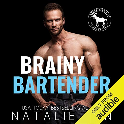 Brainy Bartender Audiolibro Por Natalie Ann, Hero Club arte de portada