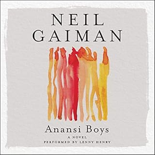 Anansi Boys Audiolibro Por Neil Gaiman arte de portada