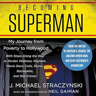 Becoming Superman Audiolibro Por J. Michael Straczynski arte de portada