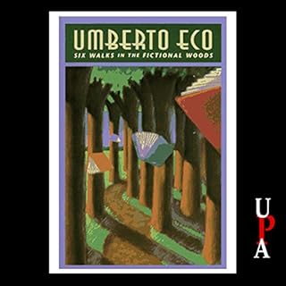 Six Walks in the Fictional Woods Audiolibro Por Umberto Eco arte de portada